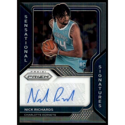 2020-21 Panini Prizm Sensational Signatures #68 Nick Richards