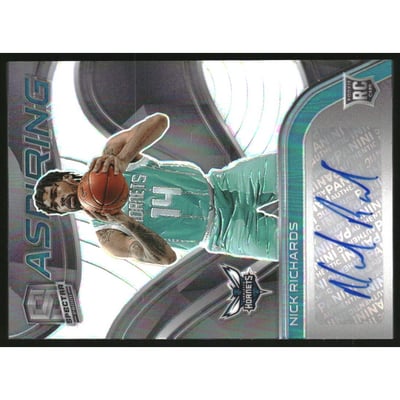 2020-21 Panini Spectra Aspiring Autographs #22 Nick Richards/49