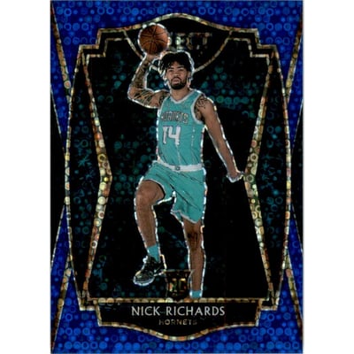 2020-21 Select Prizms Blue Disco #167 Nick Richards