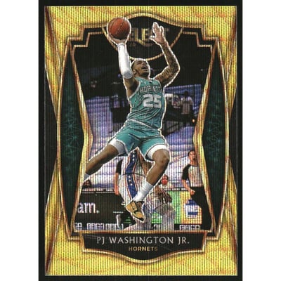2020-21 Select Prizms Gold Wave #165 PJ Washington Jr.