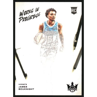 2021-22 Court Kings Works in Progress Violet #29 James Bouknight