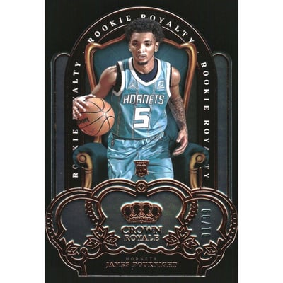 2021-22 Crown Royale Rookie Royalty #9 James Bouknight