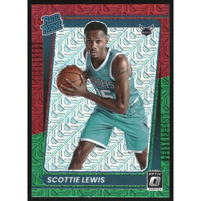 2021-22 Donruss Optic Choice Red and Green #196 Scottie Lewis