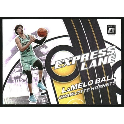 2021-22 Donruss Optic Express Lane Holo #16 LaMelo Ball