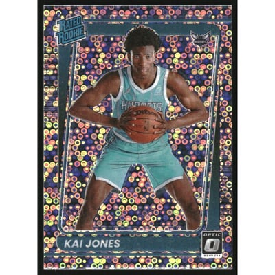 2021-22 Donruss Optic Fast Break Holo #182 Kai Jones