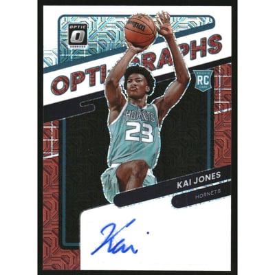 2021-22 Donruss Optic Opti-Graphs Choice #58 Kai Jones