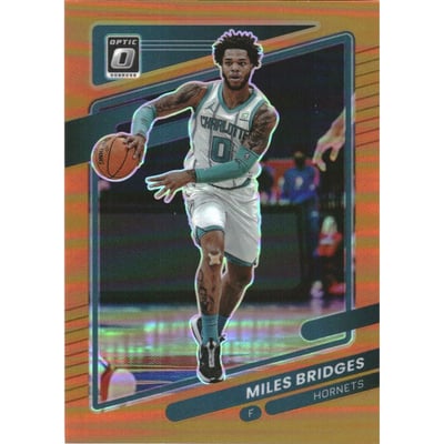 2021-22 Donruss Optic Orange #107 Miles Bridges