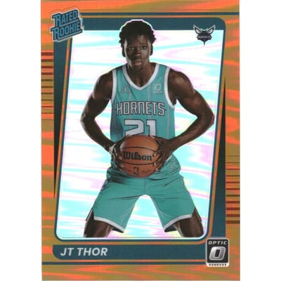 2021-22 Donruss Optic Orange #172 JT Thor