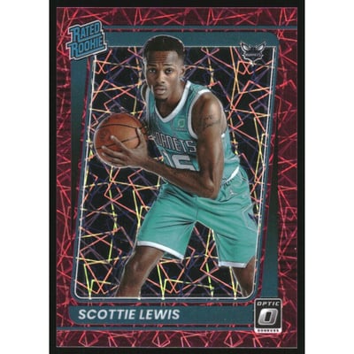 2021-22 Donruss Optic Pink Velocity #196 Scottie Lewis