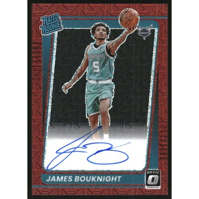 2021-22 Donruss Optic Rated Rookie Signatures Choice #151 James Bouknight