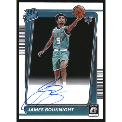 2021-22 Donruss Optic Rated Rookie Signatures #151 James Bouknight