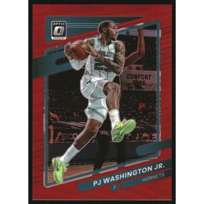 2021-22 Donruss Optic Red #110 PJ Washington Jr.