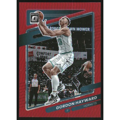 2021-22 Donruss Optic Red #132 Gordon Hayward