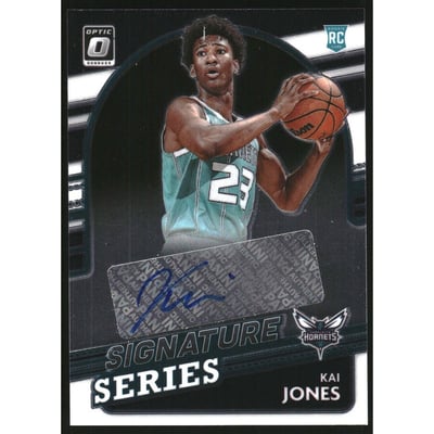 2021-22 Donruss Optic Signature Series #92 Kai Jones