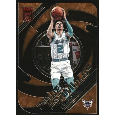 2021-22 Elite Power Formulas Orange Die Cut #26 LaMelo Ball