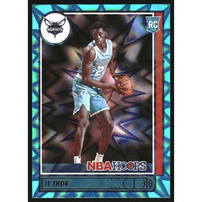 2021-22 Hoops Teal Explosion #244 JT Thor