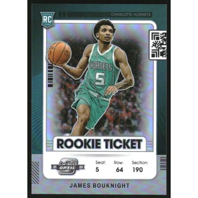 2021-22 Panini Contenders Optic Rookies Silver #2 James Bouknight