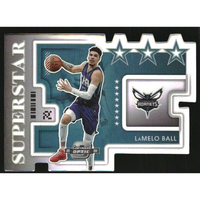 2021-22 Panini Contenders Optic Superstars #2 LaMelo Ball