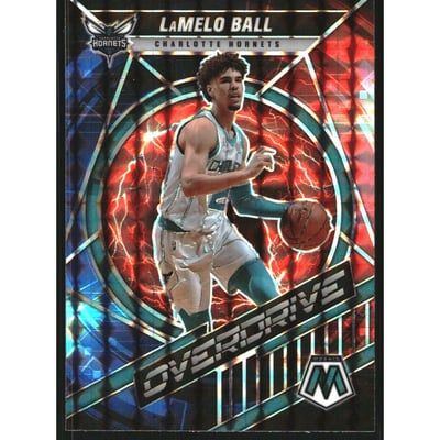 2021-22 Panini Mosaic Overdrive #5 LaMelo Ball