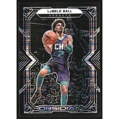 2021-22 Panini Obsidian Electric Etch Asia #1 LaMelo Ball