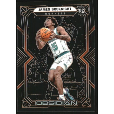 2021-22 Panini Obsidian Electric Etch Orange #161 James Bouknight