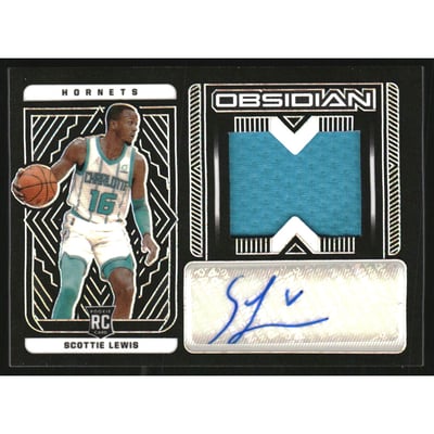 2021-22 Panini Obsidian #210 Scottie Lewis AU JSY/99