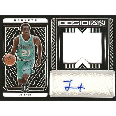 2021-22 Panini Obsidian #232 JT Thor AU JSY/99