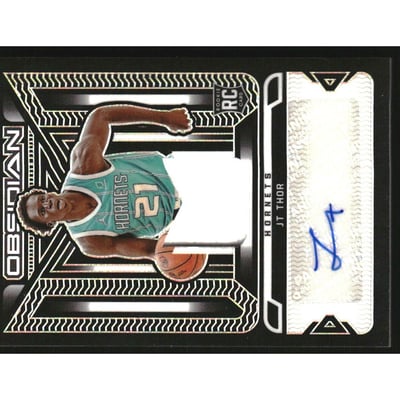2021-22 Panini Obsidian Rookie Jersey Ink #3 JT Thor/99