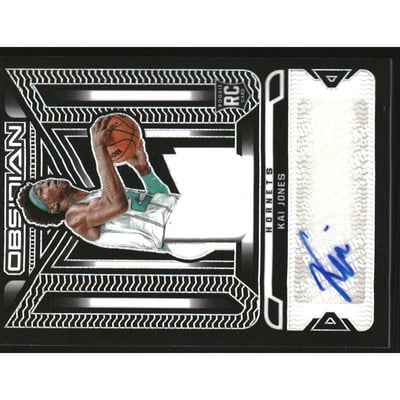 2021-22 Panini Obsidian Rookie Jersey Ink #34 Kai Jones/99