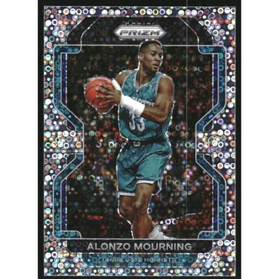 2021-22 Panini Prizm Prizms Fast Break #270 Alonzo Mourning