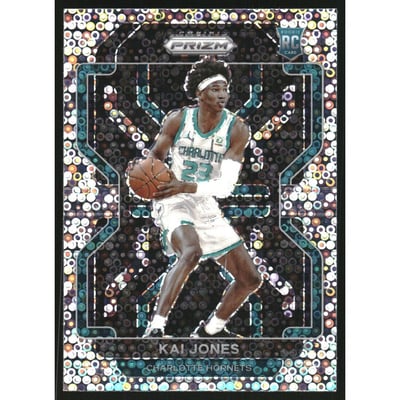 2021-22 Panini Prizm Prizms Fast Break #323 Kai Jones