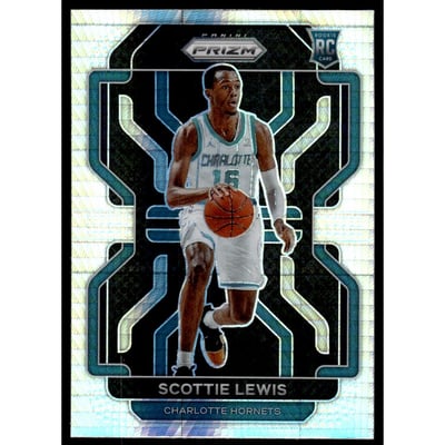 2021-22 Panini Prizm Prizms Hyper #287 Scottie Lewis