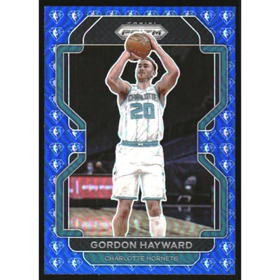 2021-22 Panini Prizm Prizms NBA 75th Anniversary #106 Gordon Hayward