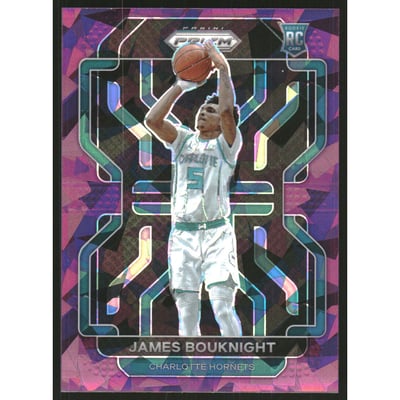 2021-22 Panini Prizm Prizms Purple Ice #311 James Bouknight