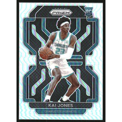 2021-22 Panini Prizm Prizms Silver #323 Kai Jones