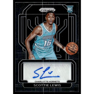 2021-22 Panini Prizm Rookie Signatures #40 Scottie Lewis