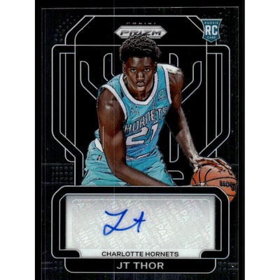 2021-22 Panini Prizm Rookie Signatures #43 JT Thor