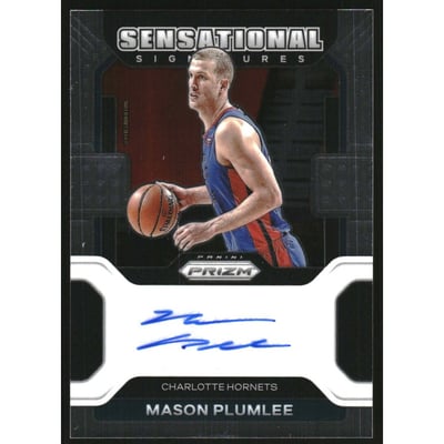 2021-22 Panini Prizm Sensational Signatures #23 Mason Plumlee