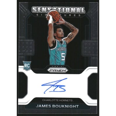 2021-22 Panini Prizm Sensational Signatures #61 James Bouknight