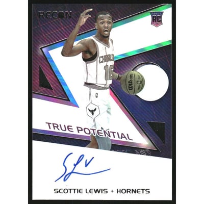 2021-22 Panini Recon True Potential Signatures #13 Scottie Lewis