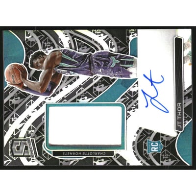 2021-22 Panini Spectra 75th Anniversary #216 JT Thor JSY AU