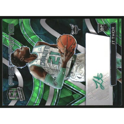2021-22 Panini Spectra Aspiring Autographs Green #29 JT Thor