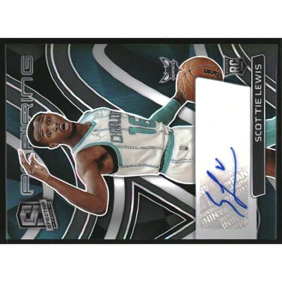 2021-22 Panini Spectra Aspiring Autographs #47 Scottie Lewis