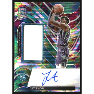 2021-22 Panini Spectra Celestial #216 JT Thor JSY AU