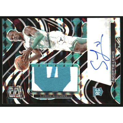 2021-22 Panini Spectra Interstellar #198 Scottie Lewis JSY AU