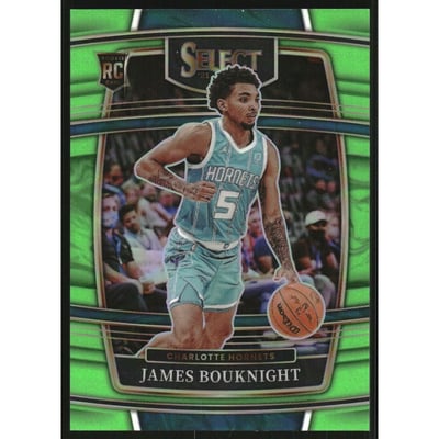 2021-22 Select Prizms Neon Green #37 James Bouknight
