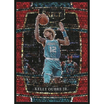 2021-22 Select Prizms Red Disco #30 Kelly Oubre Jr.