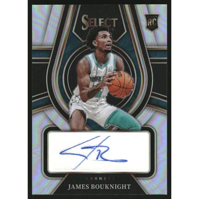2021-22 Select Rookie Signatures #3 James Bouknight