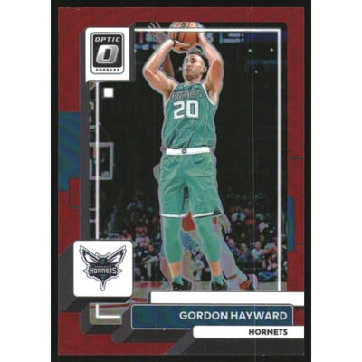 2022-23 Donruss Optic Red #164 Gordon Hayward