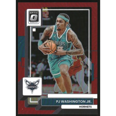 2022-23 Donruss Optic Red #172 PJ Washington Jr.
